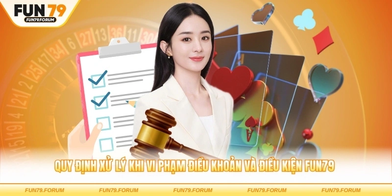 Quy định xử lý khi vi phạm điều khoản và điều kiện FUN79 nghiêm ngặt